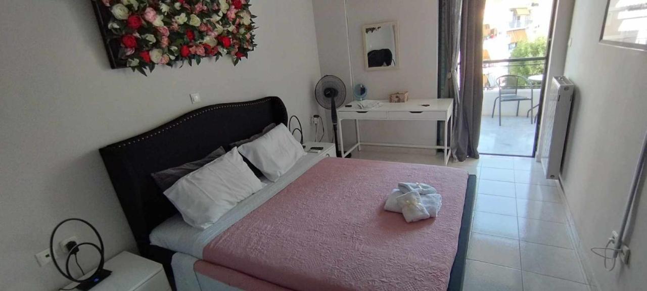 Modern 2Br City Flat 10Min From The Beach Atény Exteriér fotografie